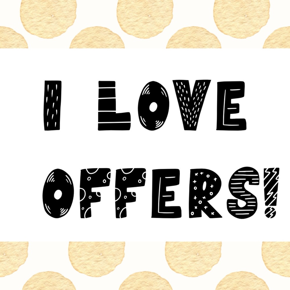 MAKE AN OFFER! 😜